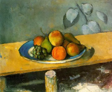 Impressionismus Stillleben Werke - Äpfel Birnen und Trauben Paul Cezanne Stillleben Impressionismus